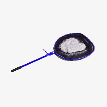 Blue high-strength foldable landing net