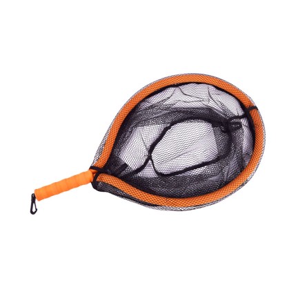 Lightweight and portable floating landing net