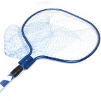 Round-headed multi-functional telescopic landing net