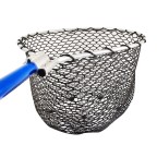 Sturdy and durable retractable landing net