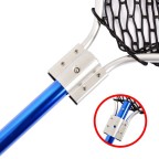 Sturdy and durable retractable landing net