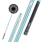 Extendable high-carbon steel landing net