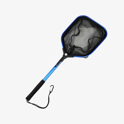 Durable and quick-folding landing net