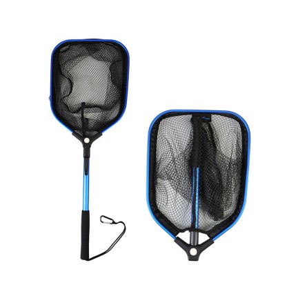 Durable and quick-folding landing net