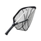 Portable short retractable landing net