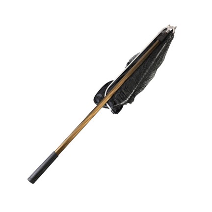 Telescopic anti-slip long-handled landing net
