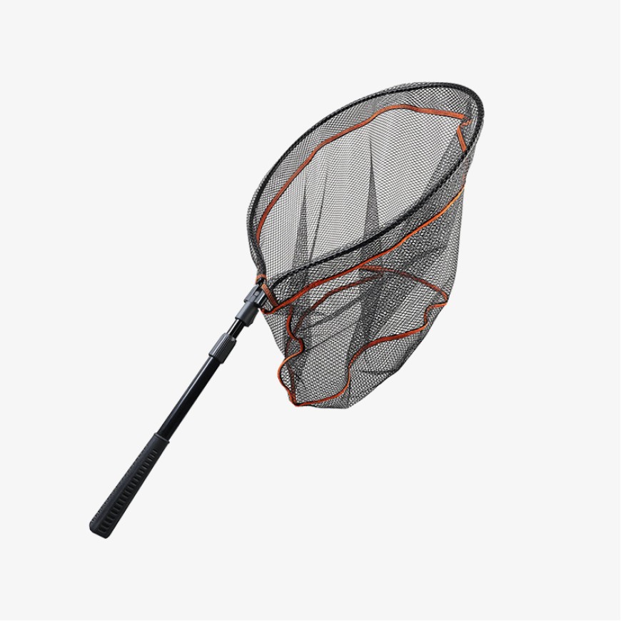 Honeycomb aluminum alloy pole landing net