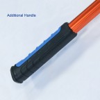 Large deluxe foldable landing net