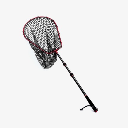 Detachable telescopic long-handled landing net