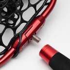 Detachable telescopic long-handled landing net