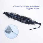 High-quality aluminum telescopic shaft landing net