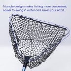 High-quality aluminum telescopic shaft landing net