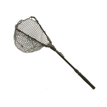 Triangular head folding landing net