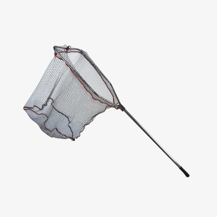 Foldable square net head landing net