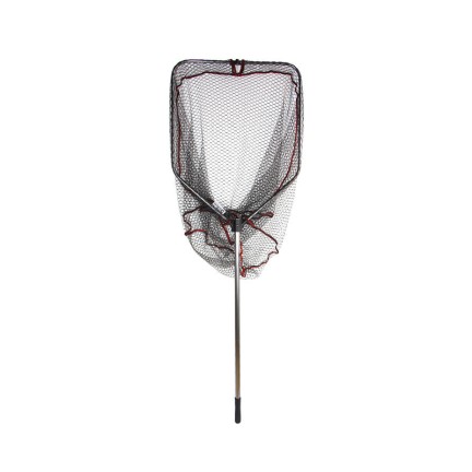 Foldable square net head landing net