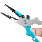 Heavy-duty aluminum fishing pliers