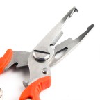 Compact and portable stainless steel fishing pliers