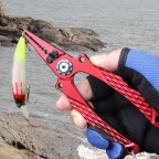 All-aluminum alloy one-piece fishing pliers