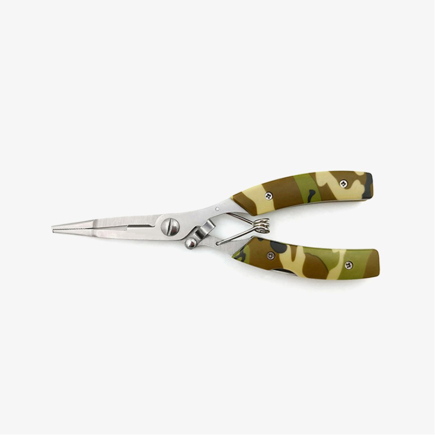 Stainless steel camouflage fishing pliers