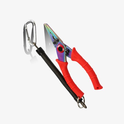 Outdoor anodized aluminum non-slip fishing tongs