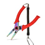 Outdoor anodized aluminum non-slip fishing tongs