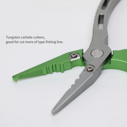 Lightweight rust-resistant aluminum fishing pliers
