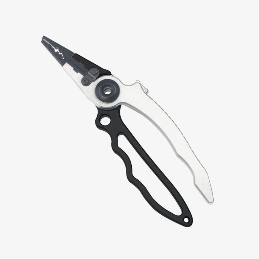 Rust-resistant ergonomic handle fishing pliers