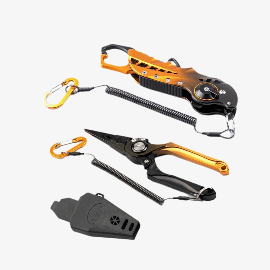 Aluminum alloy multi-functional fishing pliers