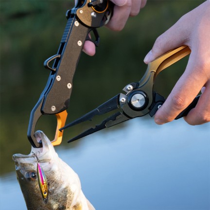 Aluminum alloy multi-functional fishing pliers