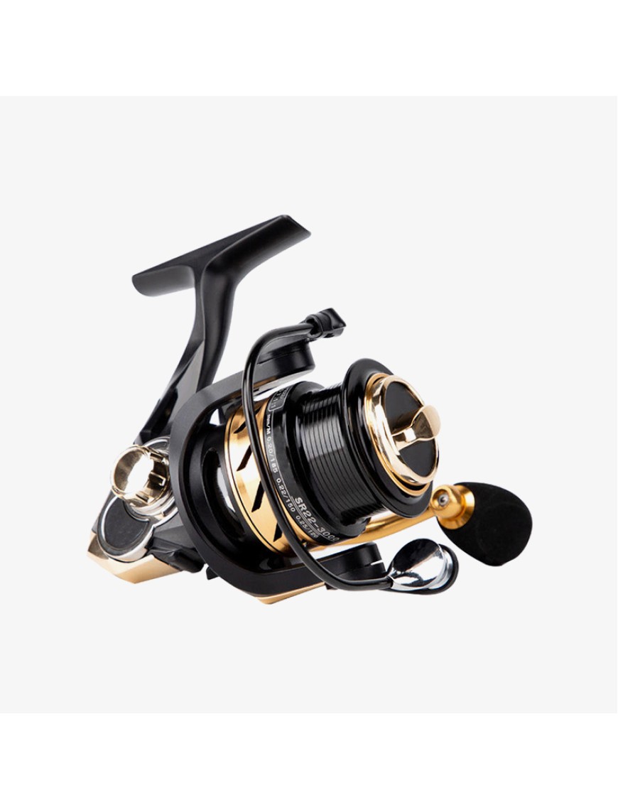 Lightweight left-handed fishing reel