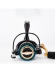 Lightweight left-handed fishing reel