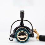 Lightweight left-handed fishing reel