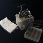 Right-hand rotating metal fishing reel