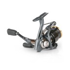Double-handle metal left-handled fishing reel