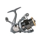 Double-handle metal left-handled fishing reel