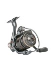 Double-handle metal left-handled fishing reel
