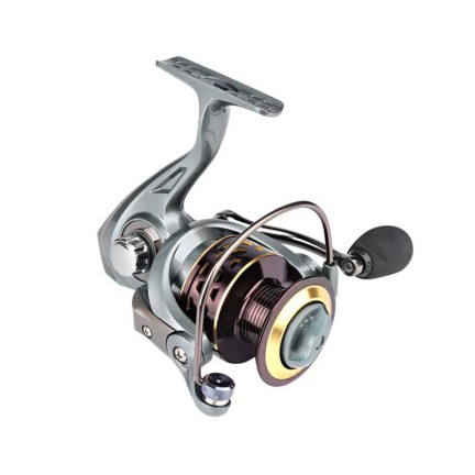 Metal left-hand long cast spinning fishing reel