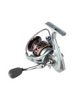 Metal left-hand long cast spinning fishing reel