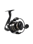 Black high-strength spinning fishing reel