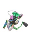 Colorful all-metal spinning fishing reel