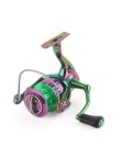 Colorful all-metal spinning fishing reel