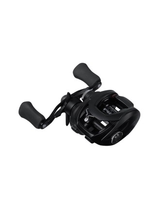 Black double-handle spinning fishing reel