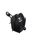 Black double-handle spinning fishing reel
