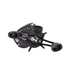 Black double-handle spinning fishing reel