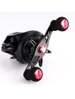 Wear-resistant and non-slip double-handle fishing reel