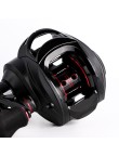 Wear-resistant and non-slip double-handle fishing reel