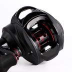 Wear-resistant and non-slip double-handle fishing reel