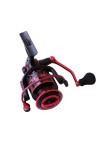 Red aluminum alloy rocker arm metal fishing reel