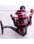 Red aluminum alloy rocker arm metal fishing reel