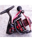 Red aluminum alloy rocker arm metal fishing reel